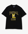 FOOTBALL CLUBロゴ　Tシャツ BLACK