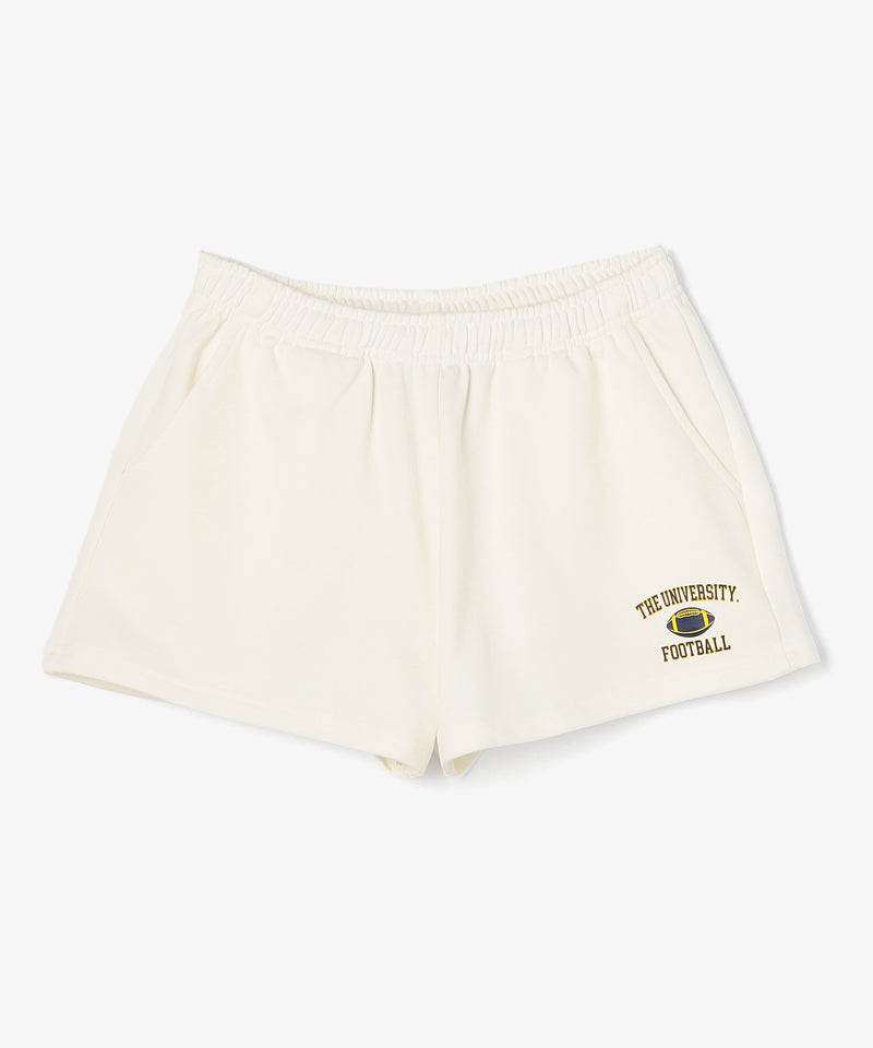 ボールロゴショートパンツ WHITE
