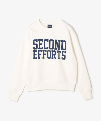 SECOND EFFORTS　スウェット WHITE