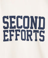 SECOND EFFORTS　スウェット WHITE