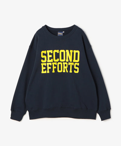 SECOND EFFORTS　スウェット NAVY