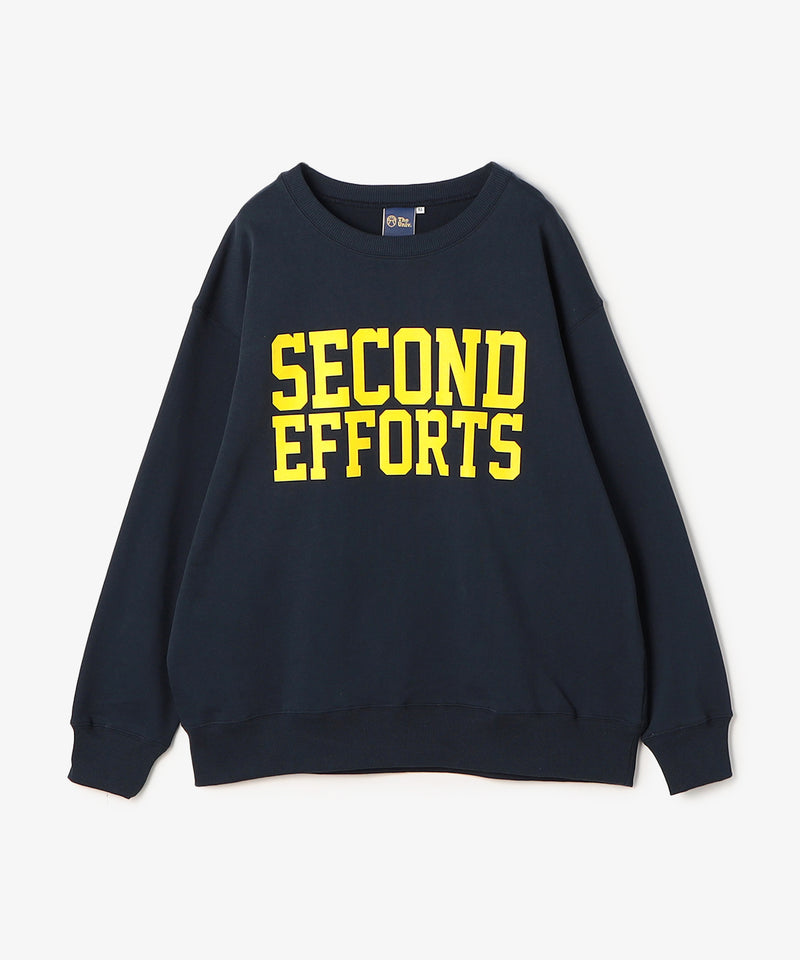 SECOND EFFORTS　スウェット NAVY