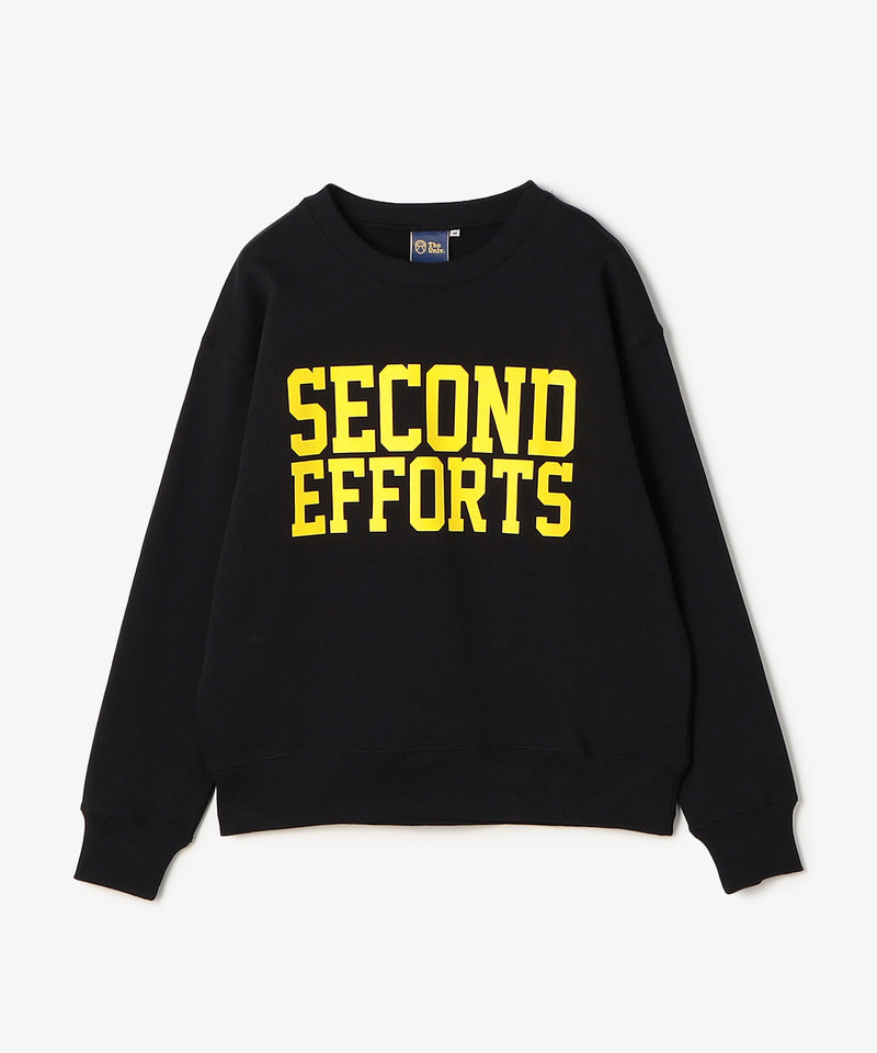 SECOND EFFORTS　スウェット BLACK