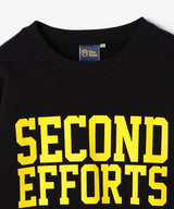 SECOND EFFORTS　スウェット BLACK