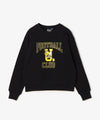 FOOTBALL CLUBロゴスウェット BLACK
