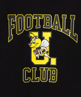 FOOTBALL CLUBロゴスウェット BLACK