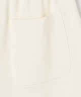 BEE Uロゴハーフパンツ WHITE