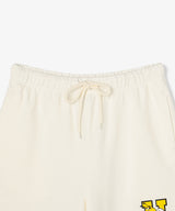 BEE Uロゴハーフパンツ WHITE