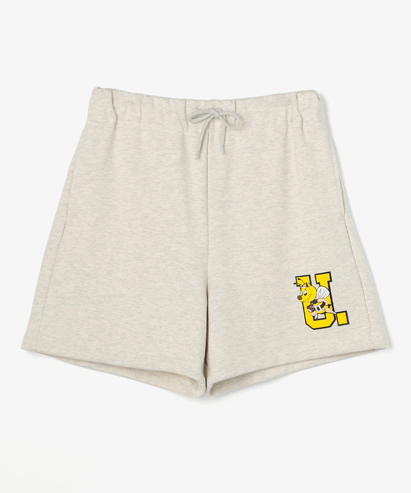BEE Uロゴハーフパンツ GRAY