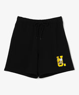 BEE Uロゴハーフパンツ BLACK