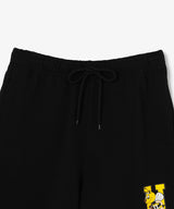 BEE Uロゴハーフパンツ BLACK