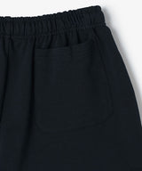 The University. カレッジロゴ スウェットショートパンツ NAVY