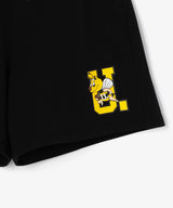 BEE Uロゴハーフパンツ BLACK
