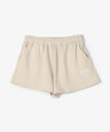 The University. カレッジロゴ スウェットショートパンツ BEIGE