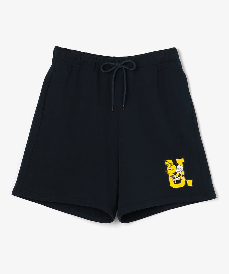 BEE Uロゴハーフパンツ NAVY