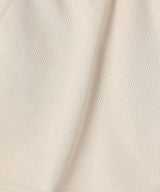 The University. カレッジロゴ スウェットショートパンツ BEIGE