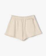 The University. カレッジロゴ スウェットショートパンツ BEIGE