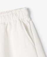 The Univ. エンブロイダリー スウェットショートパンツ WHITE