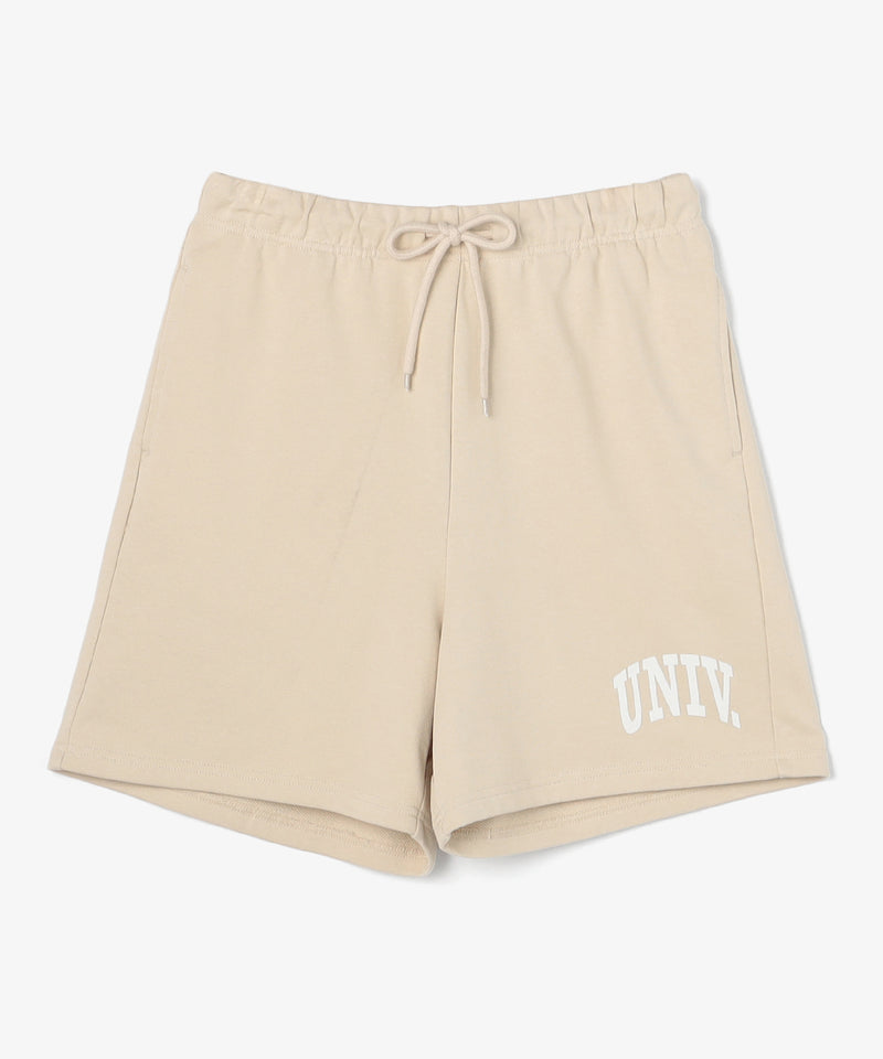 アーチロゴハーフパンツ BEIGE
