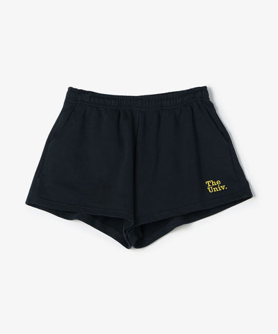 The Univ. エンブロイダリー スウェットショートパンツ NAVY