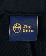 The University. カレッジロゴ スウェットハーフパンツ NAVY