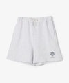 The University. カレッジロゴ スウェットハーフパンツ GRAY