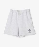 The University. カレッジロゴ スウェットハーフパンツ GRAY
