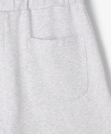 The University. カレッジロゴ スウェットハーフパンツ GRAY