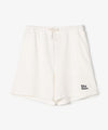 The Univ. エンブロイダリー スウェットハーフパンツ WHITE