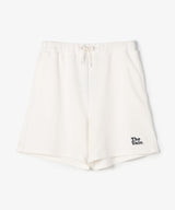 The Univ. エンブロイダリー スウェットハーフパンツ WHITE