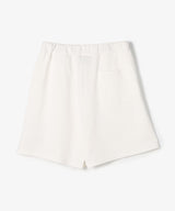 The Univ. エンブロイダリー スウェットハーフパンツ WHITE