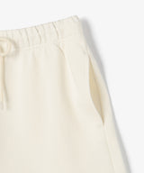 ボールロゴハーフパンツ WHITE