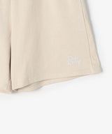 The Univ. エンブロイダリー スウェットハーフパンツ BEIGE