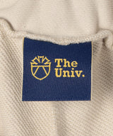 The Univ. エンブロイダリー スウェットハーフパンツ BEIGE