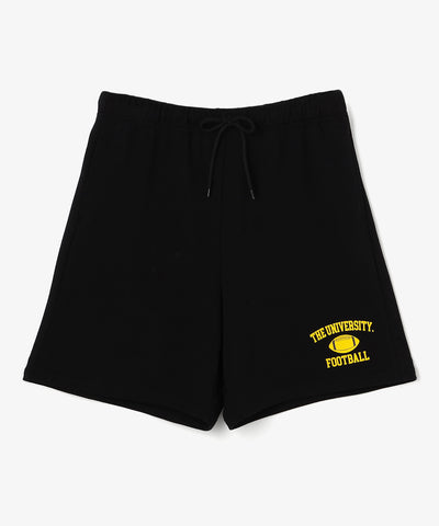 ボールロゴハーフパンツ BLACK