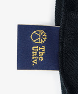 The University. カレッジロゴ スウェットロングパンツ NAVY