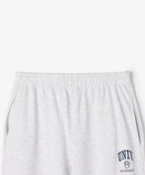 The University. カレッジロゴ スウェットロングパンツ GRAY