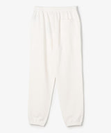 The Univ. エンブロイダリー スウェットロングパンツ WHITE