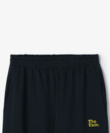The Univ. エンブロイダリー スウェットロングパンツ NAVY