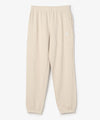 The Univ. エンブロイダリー スウェットロングパンツ BEIGE