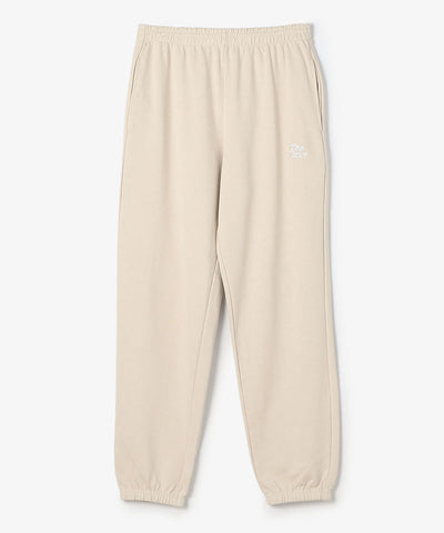 The Univ. エンブロイダリー スウェットロングパンツ BEIGE