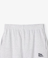 The Univ. エンブロイダリー スウェットロングパンツ GRAY
