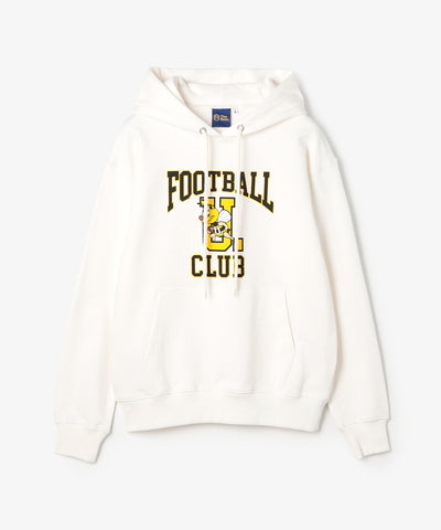 FOOTBALL CLUBロゴパーカー WHITE