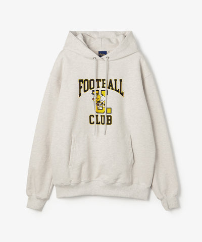 FOOTBALL CLUBロゴパーカー GRAY