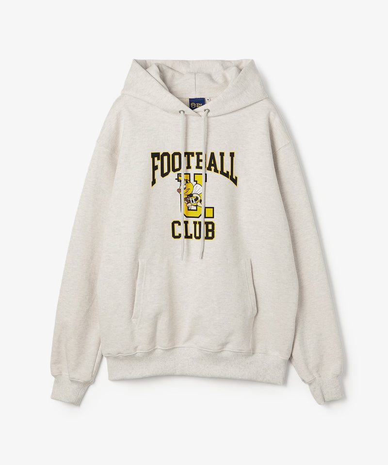 FOOTBALL CLUBロゴパーカー GRAY