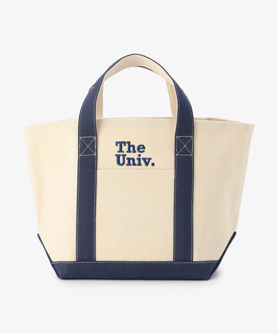 UNIVキャンバストートバッグS WHITE