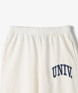 アーチロゴロングパンツ WHITE