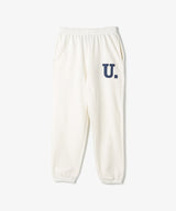Uロゴプリントロングパンツ WHITE