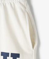 Uロゴプリントロングパンツ WHITE