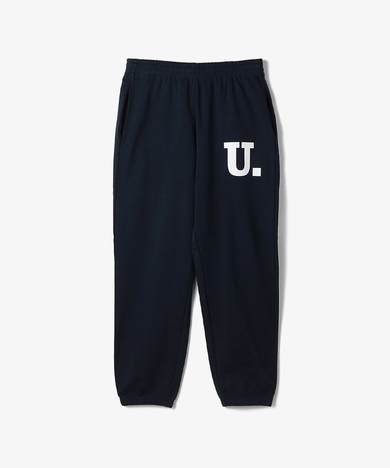 Uロゴプリントロングパンツ NAVY